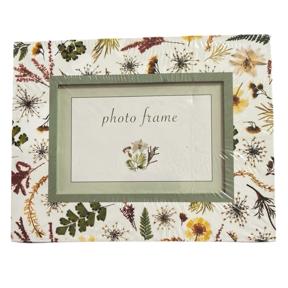 Vintage Nature Inspired Photo Frames Set of Four